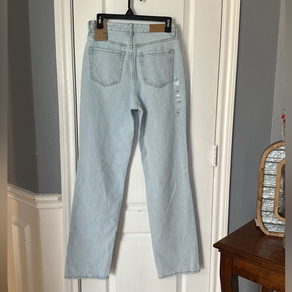 Pacsun women’s 90’s boyfriend high rise‎ relaxed leg size 26 light wash - Picture 5 of 14